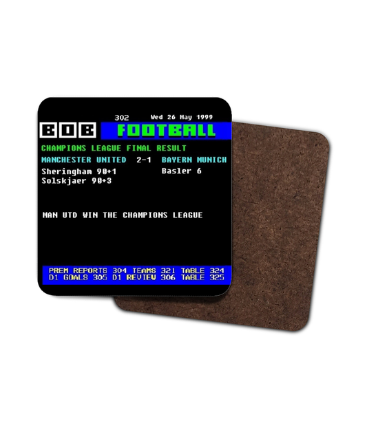 Manchester United 1999 Champions League Coaster