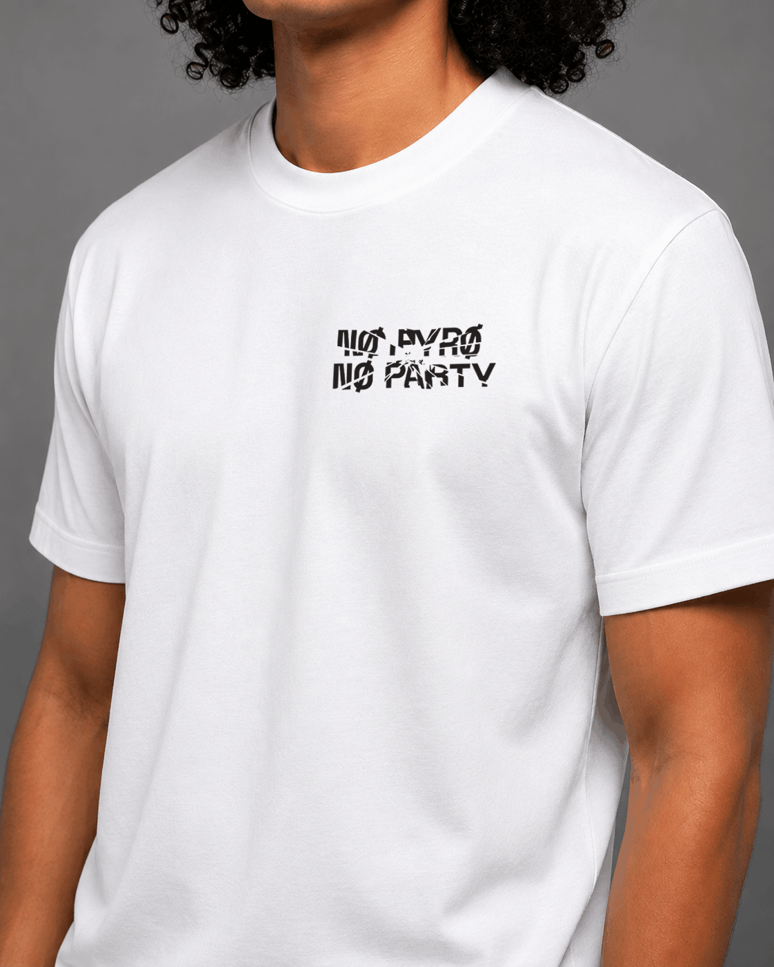 TERR-06 - No Pyro No Party - Tee
